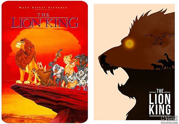 11部迪士尼的經典動畫電影新版極簡海報--Rowan Stocks-Moore{my:seotitle}