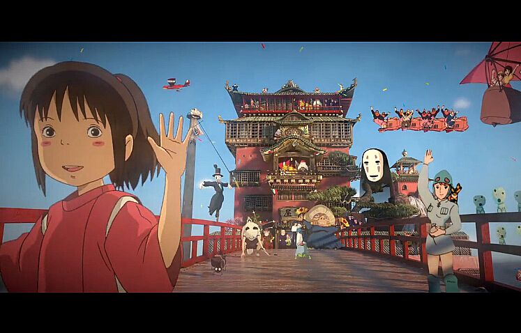 致敬宮崎駿—經典動畫電影人物場景重現3D短片欣賞{my:seotitle}