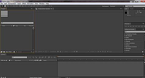 機械動畫制作軟件AE介紹 機械動畫制作軟件AE介紹
