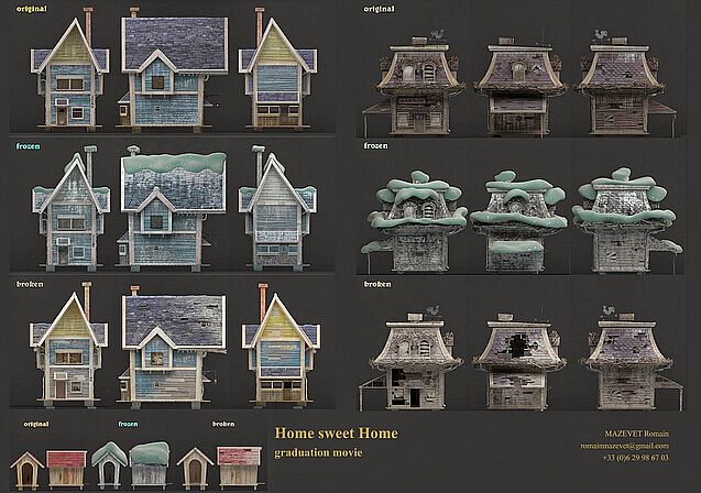 3D戛納獲獎史詩動畫《Home Sweet Home》